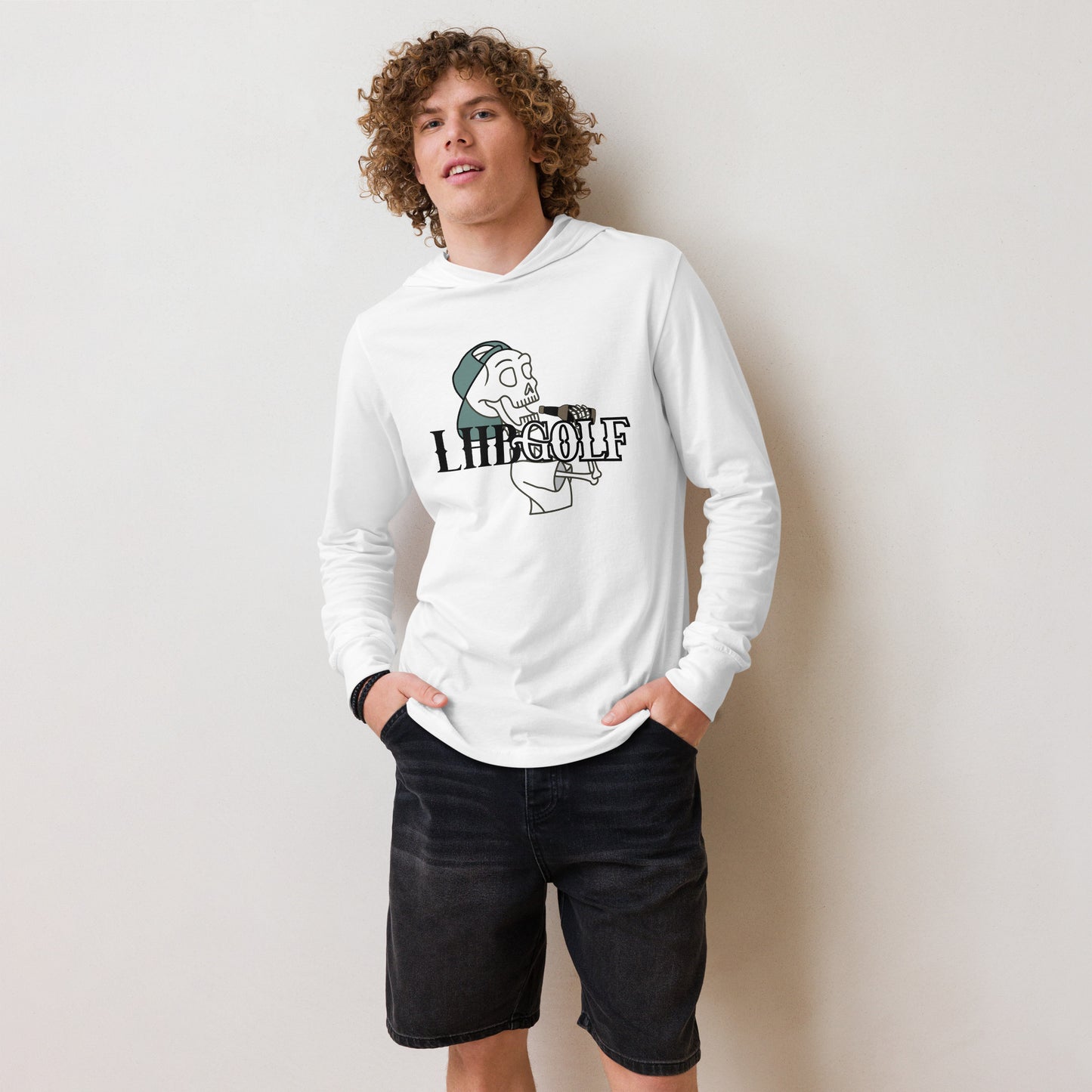 Unisex Hooded long-sleeve pullover