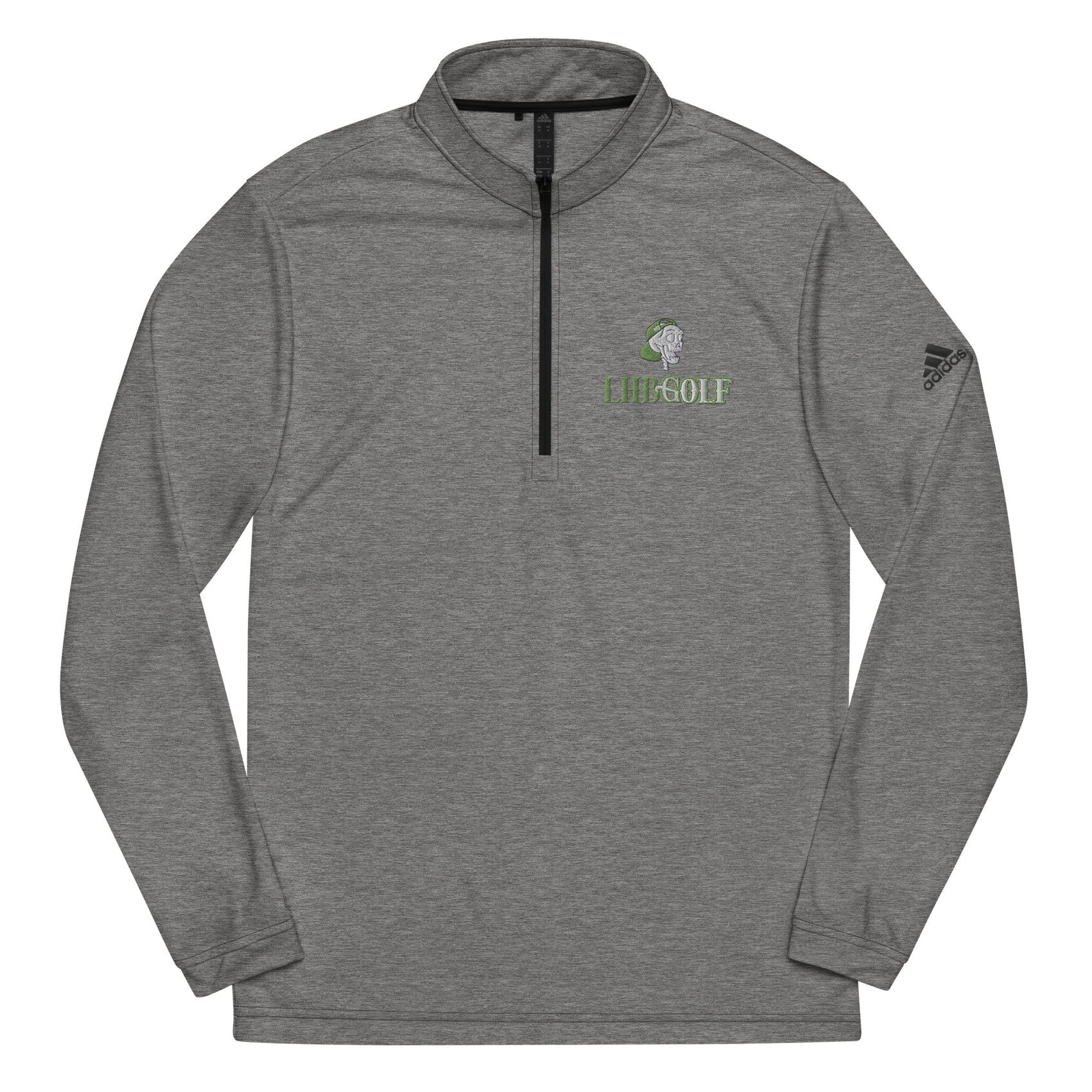 Retro Skull LHB Golf | Adidas Quarter Zip Pullover