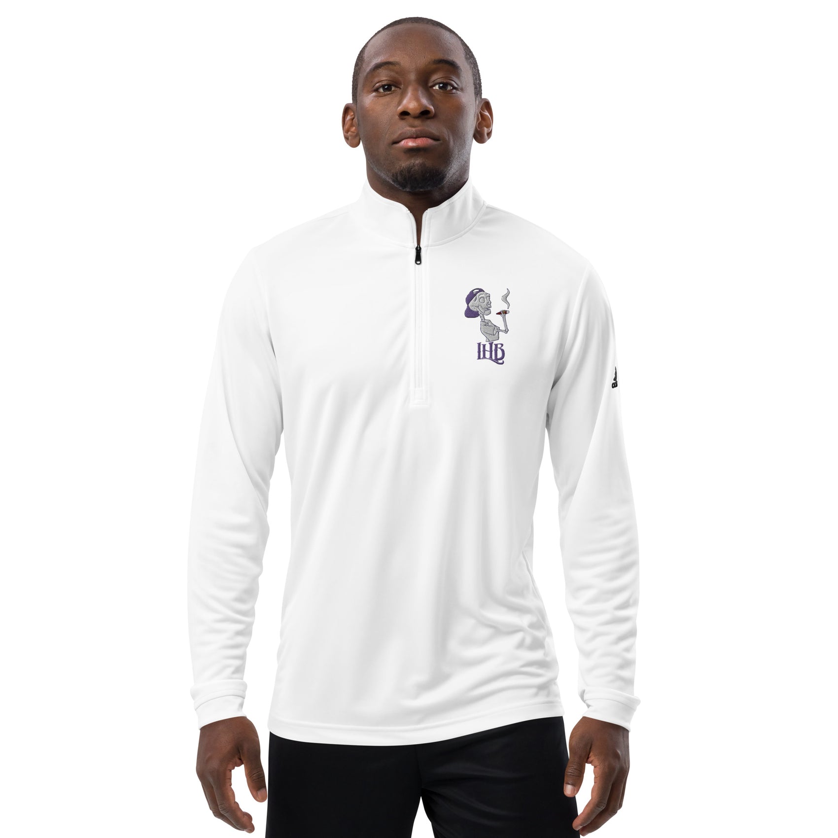 Retro Cigar LHB Golf | Adidas Quarter Zip Pullover