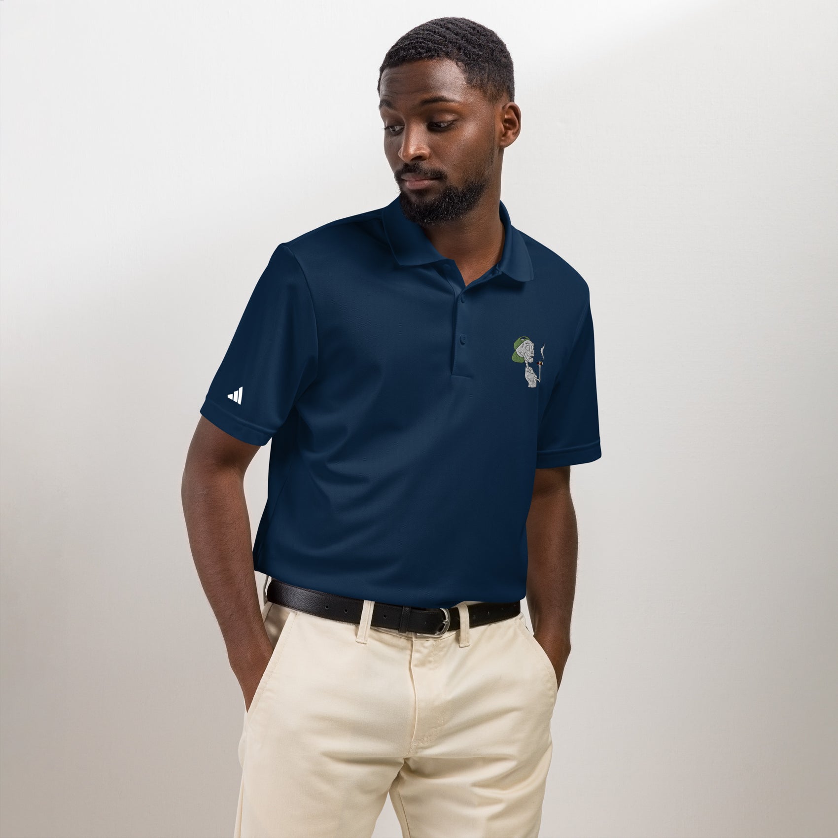 Retro Cigar LHB Golf | Adidas Sport Polo