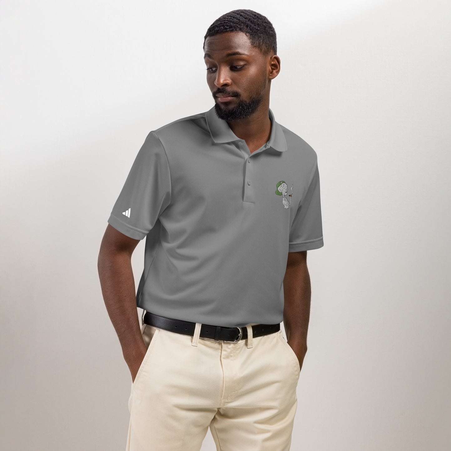 Cigar| adidas sport polo