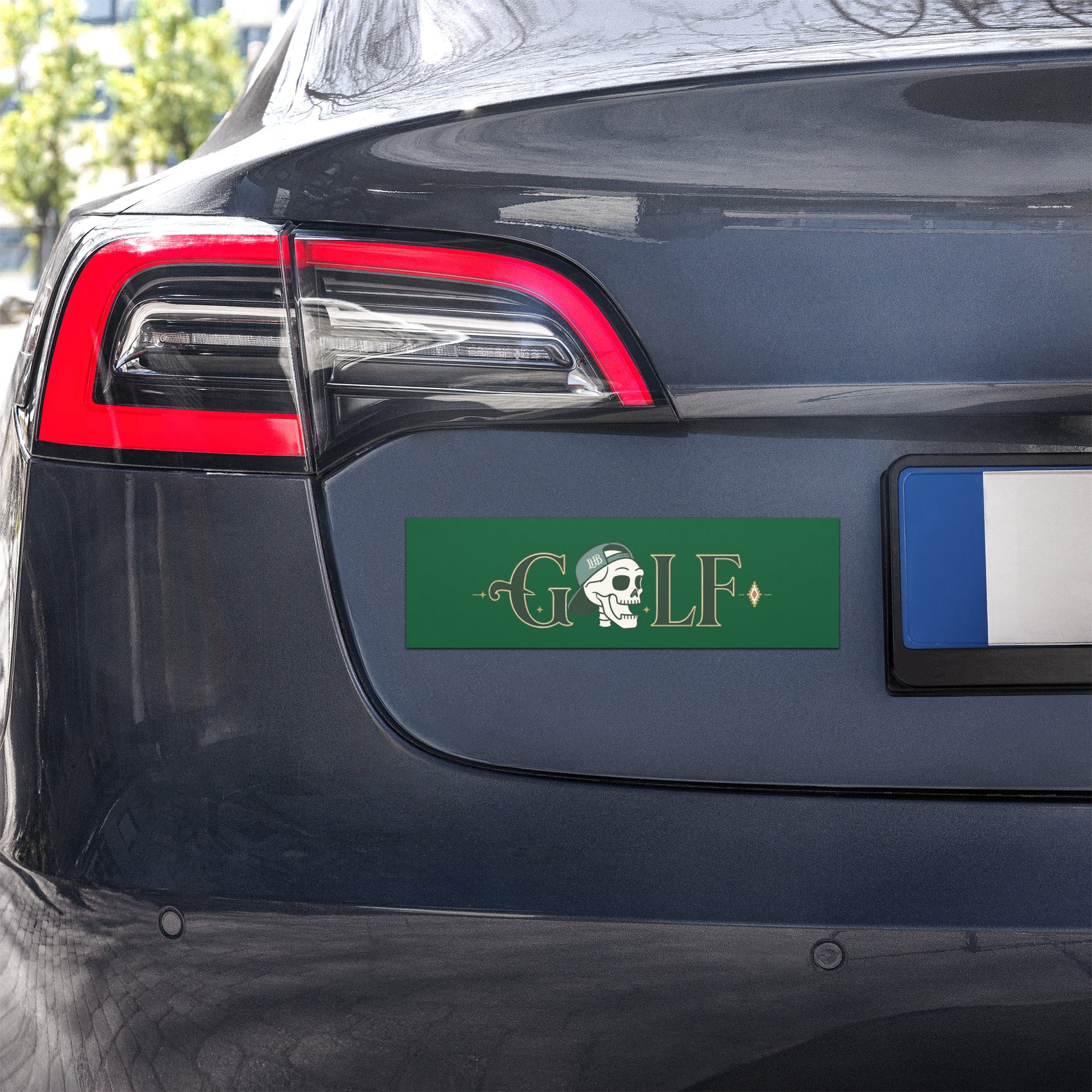 Calavera Golf | Car Magnet