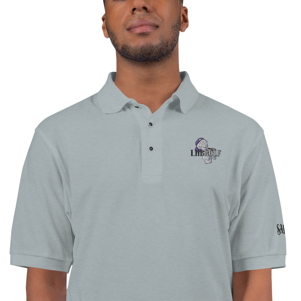 Retro Salud LHB Golf | Men's Premium Port Authority Polo