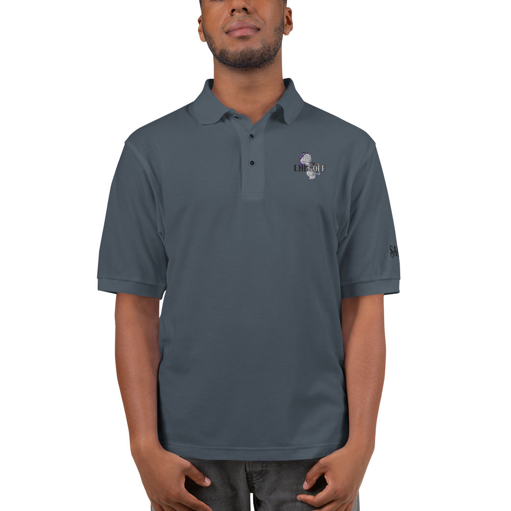 Retro Salud LHB Golf | Men's Premium Port Authority Polo