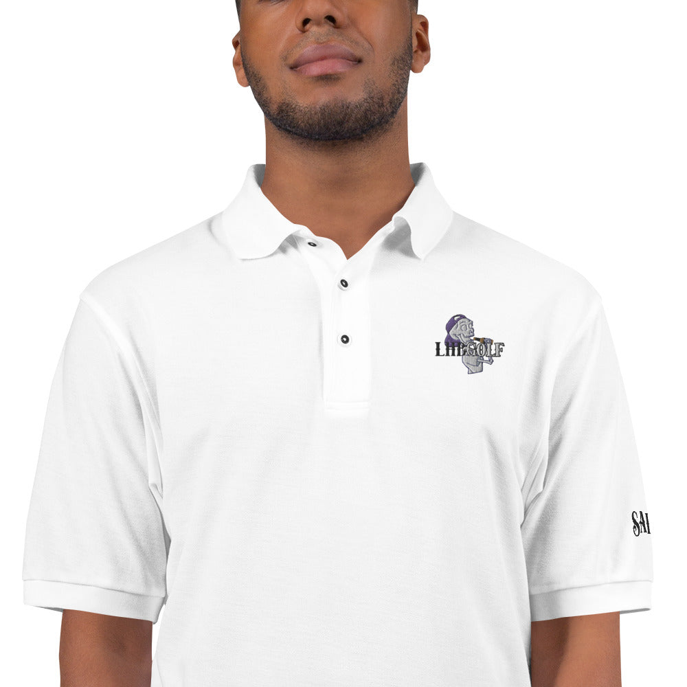 Retro Salud LHB Golf | Men's Premium Port Authority Polo