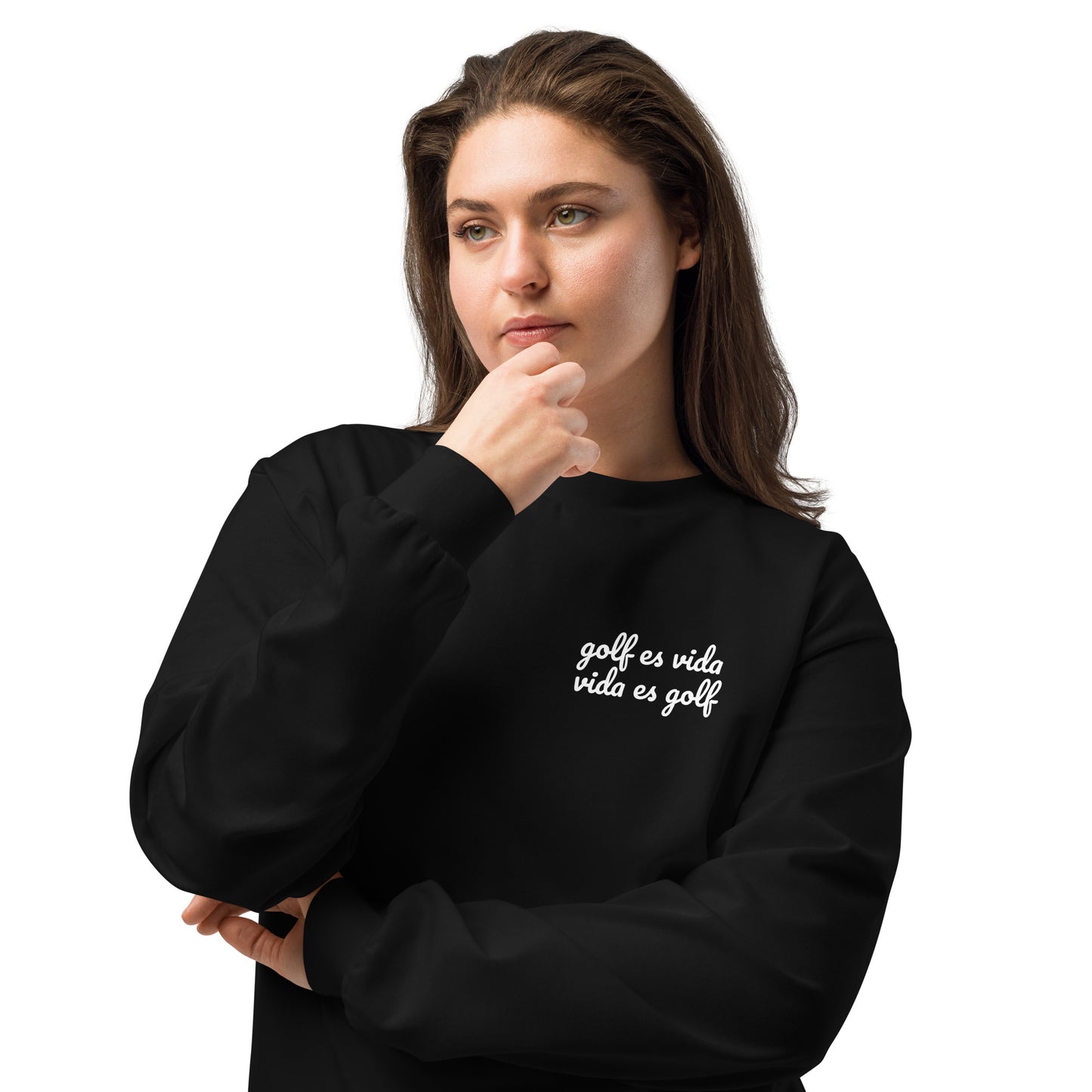 Golf es vida | Unisex Premium heavyweight long sleeve shirt