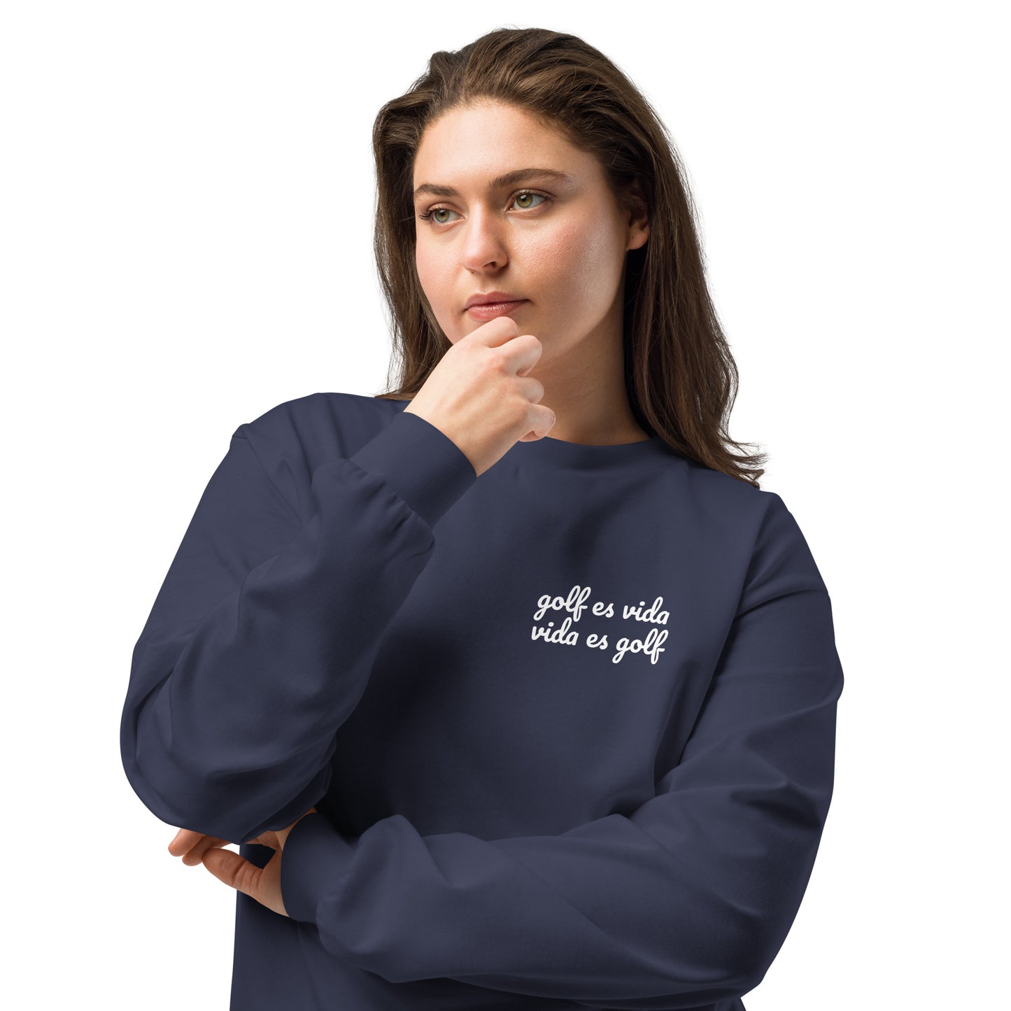 Golf es vida | Unisex Premium heavyweight long sleeve shirt