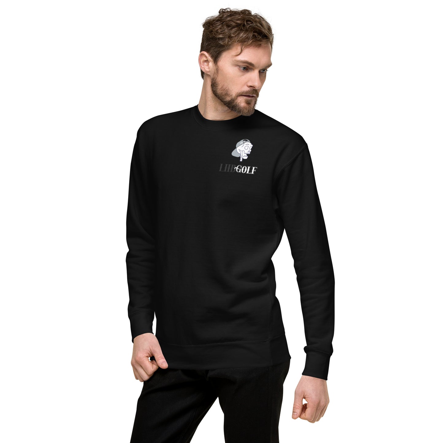 Skull LHB golf | Unisex Premium Sweatshirt