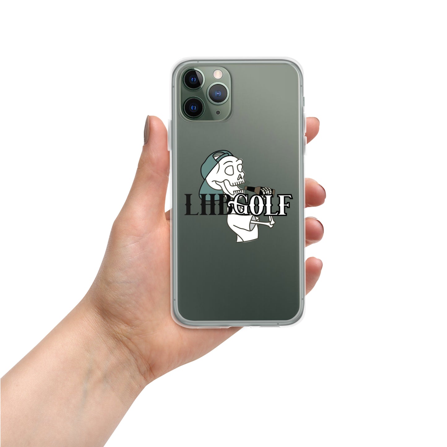 LHB Drinking Logo | Clear Case for iPhone®