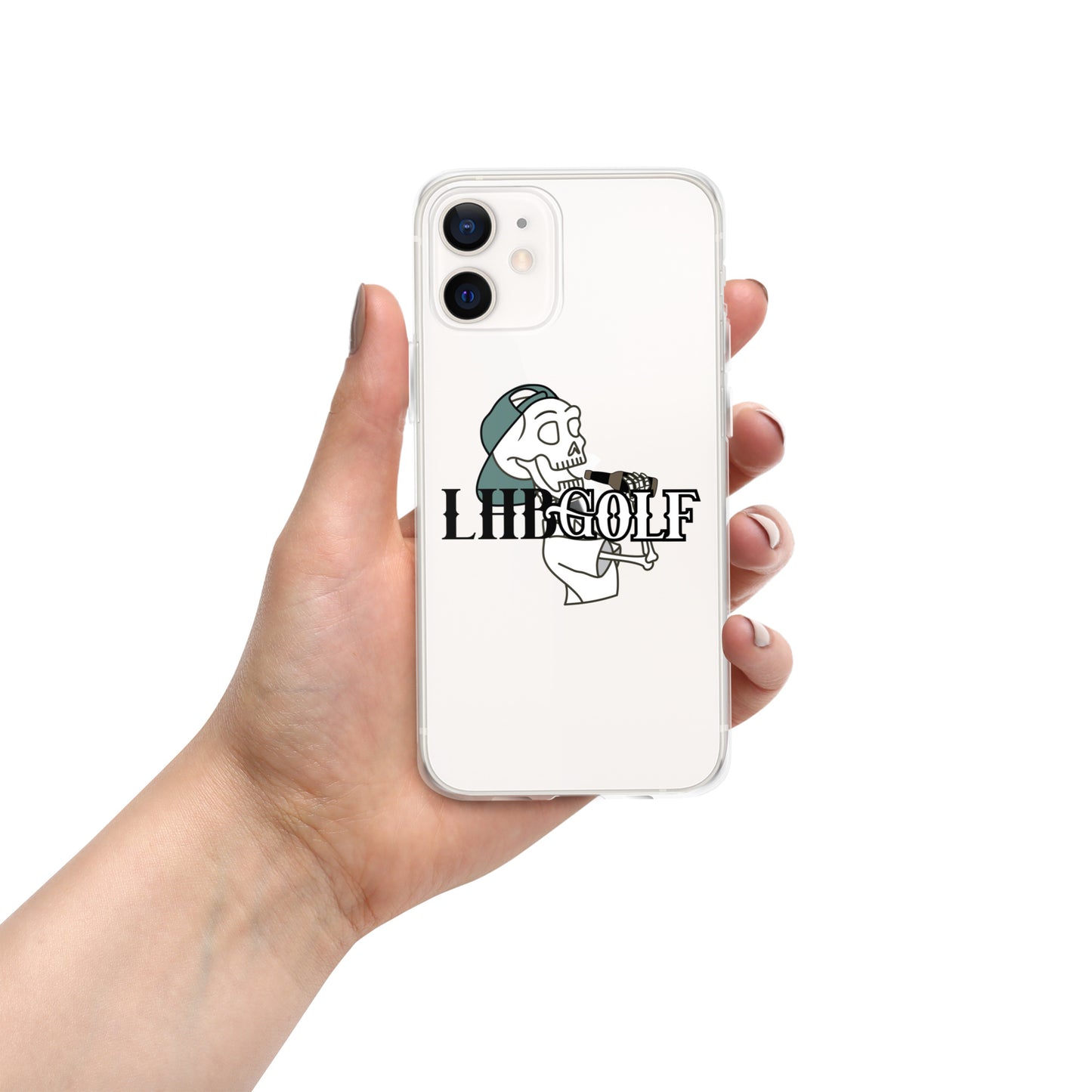 LHB Drinking Logo | Clear Case for iPhone®