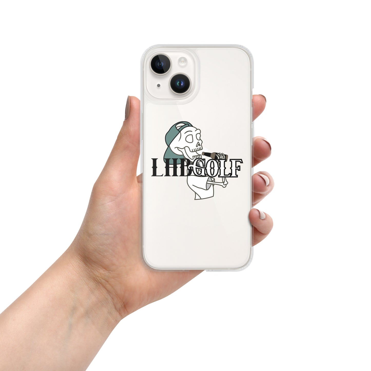 LHB Drinking Logo | Clear Case for iPhone®