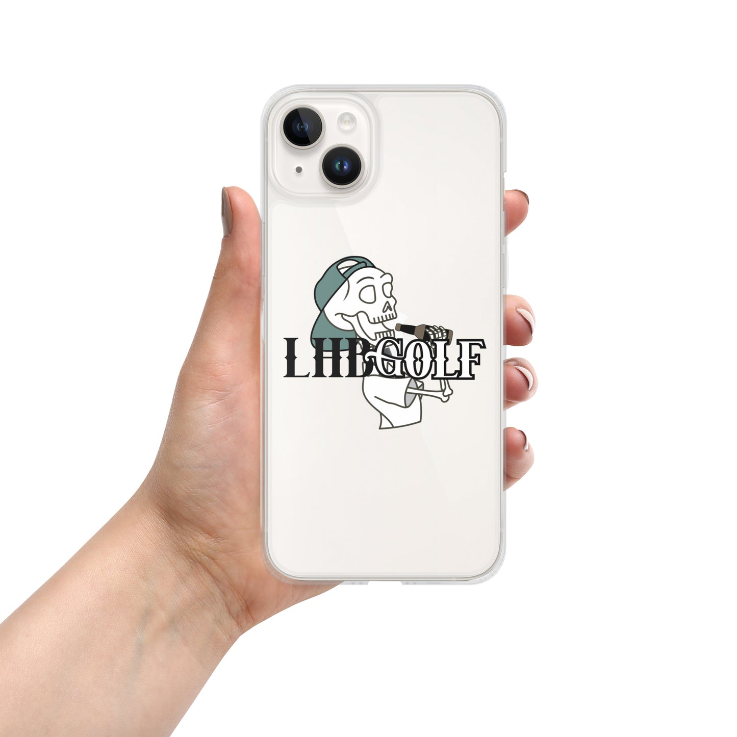 LHB Drinking Logo | Clear Case for iPhone®