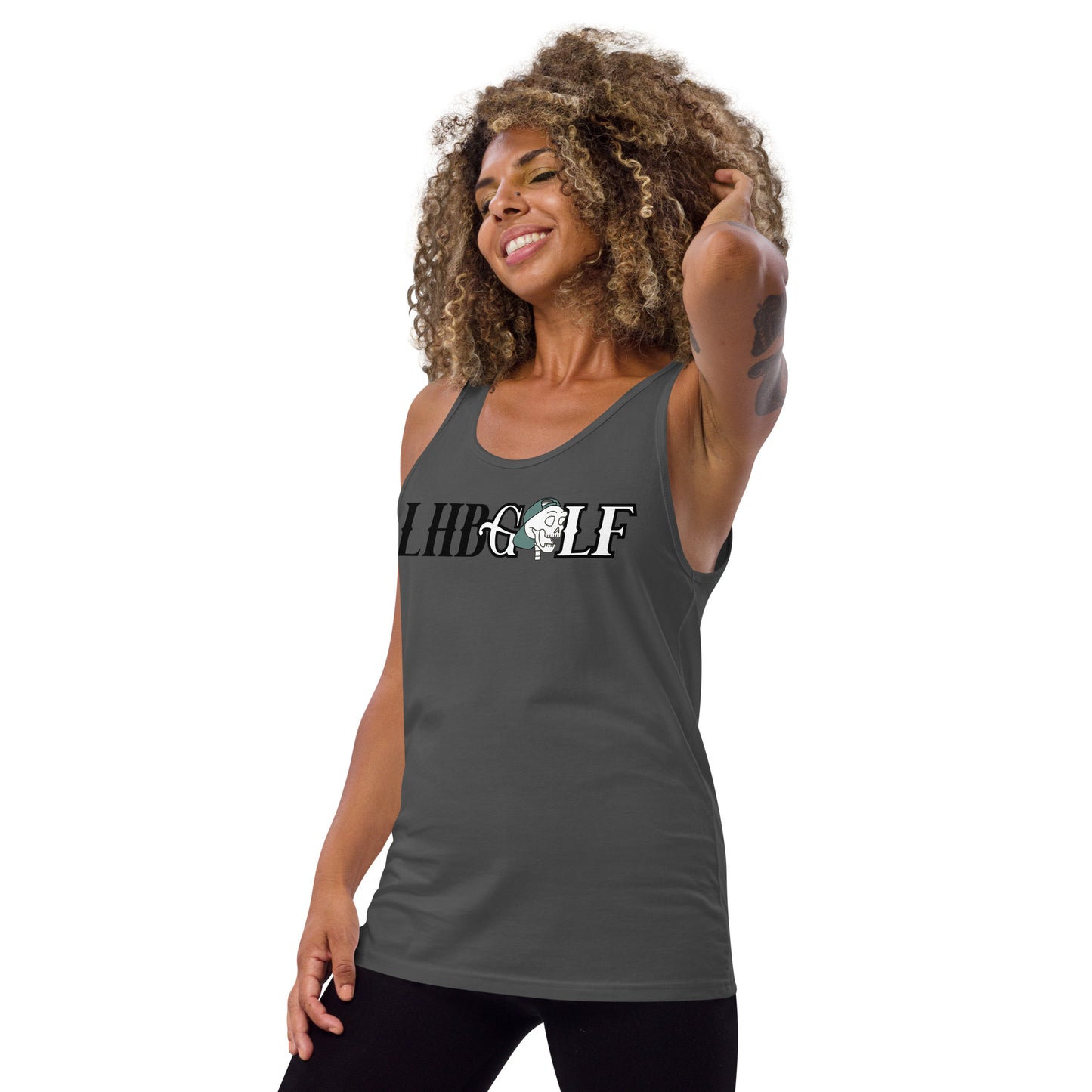 LHB Golf Logo | Unisex Tank Top