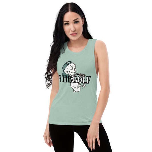 LHB Golf Skeleton | Ladies’ Muscle Tank