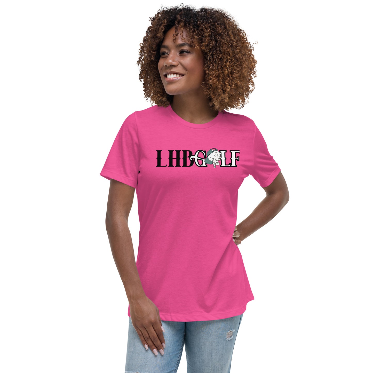 LHB Golf Logo | Women's Relaxed T-Shirt