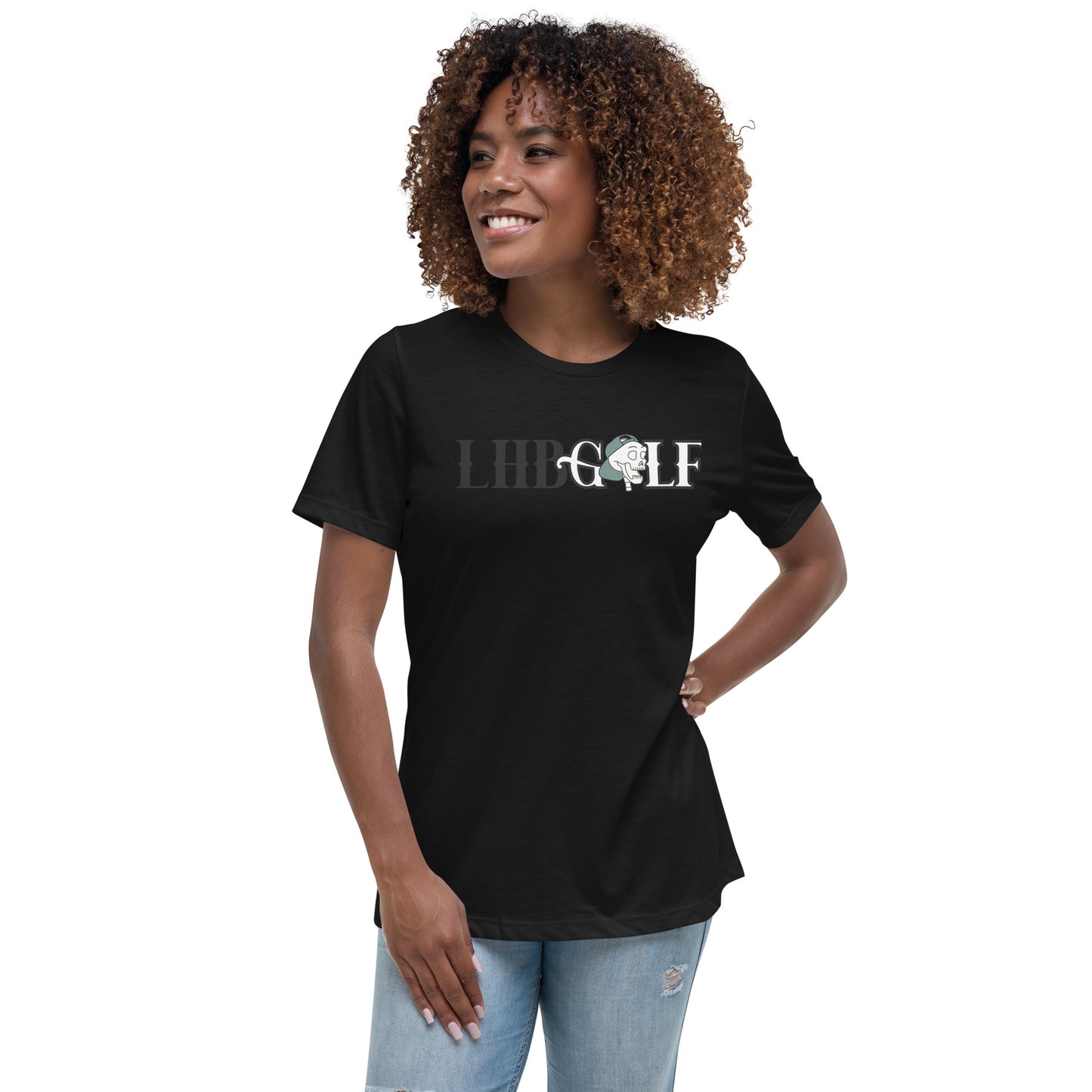 LHB Golf Logo | Women's Relaxed T-Shirt