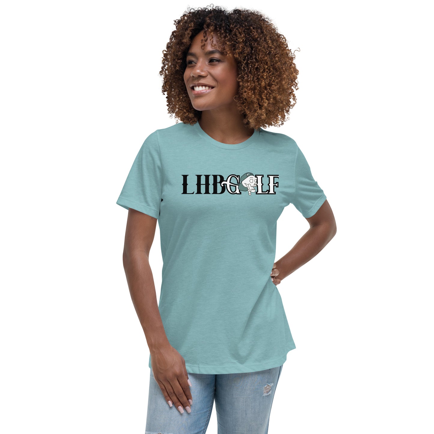 LHB Golf Logo | Women's Relaxed T-Shirt