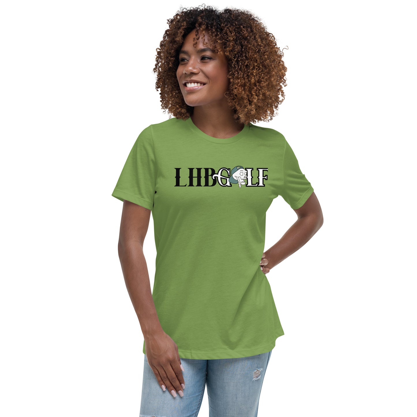 LHB Golf Logo | Women's Relaxed T-Shirt