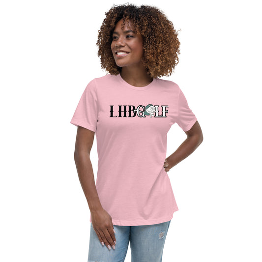 LHB Golf Logo | Women's Relaxed T-Shirt